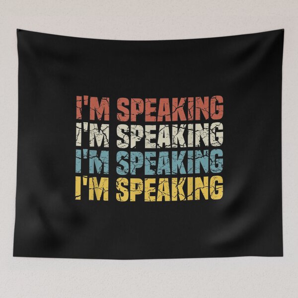 Item preview, Mr Vice President Im Speaking Debate 2020 designed and sold by ShirleysNichols.