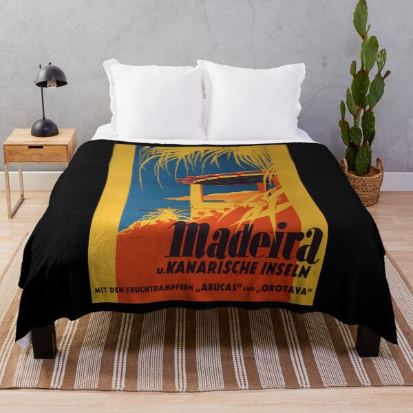 Item preview, Madeira retro poster designed and sold by CorasPosters.