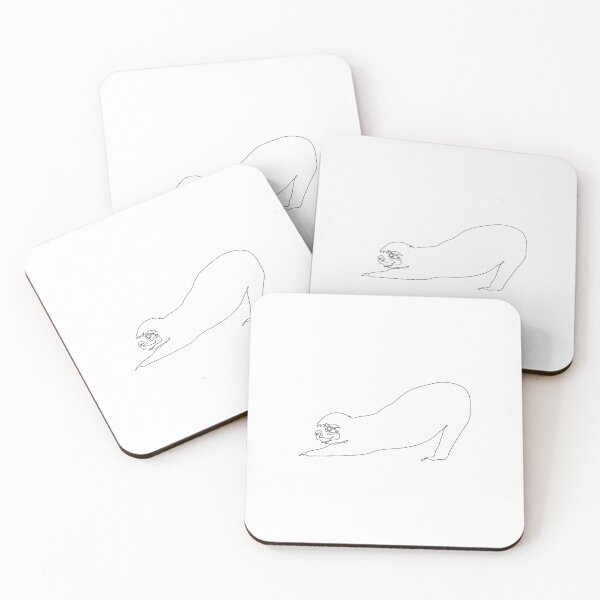 Item preview,  One line Sloth Downward Dog designed and sold by Huebucket.