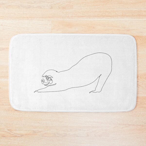 Item preview,  One line Sloth Downward Dog designed and sold by Huebucket.