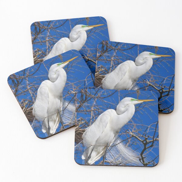 Item preview, Great Egret on a Windy Day designed and sold by richardbryce.