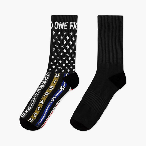 Item preview, No One Fights Alone USA Flag Thin Line Military Police Nurse designed and sold by Simeon	 Dorelus.