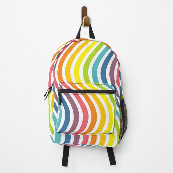 Item preview, Colorful Wavy Lines Pattern designed and sold by The Masked Designer.
