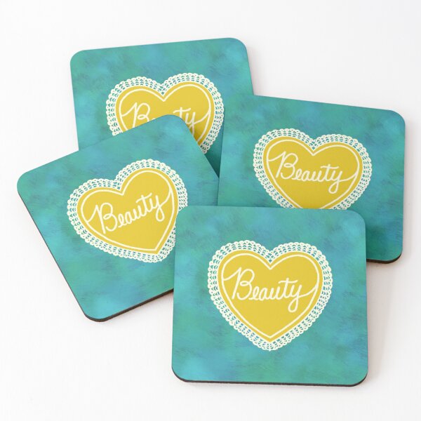 Item preview, Beauty Yellow Heart Motif designed and sold by StylieEllie.