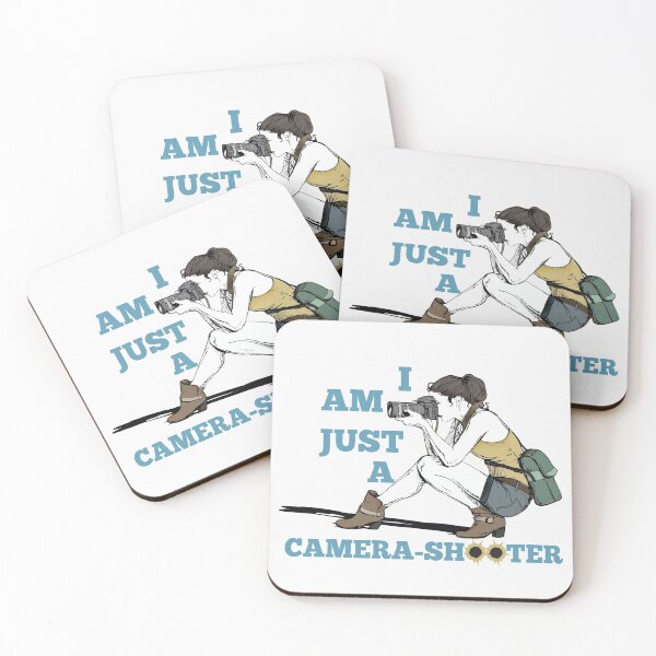 Item preview, I am just a camera-shooter- funny photographic meme designed and sold by looklock.