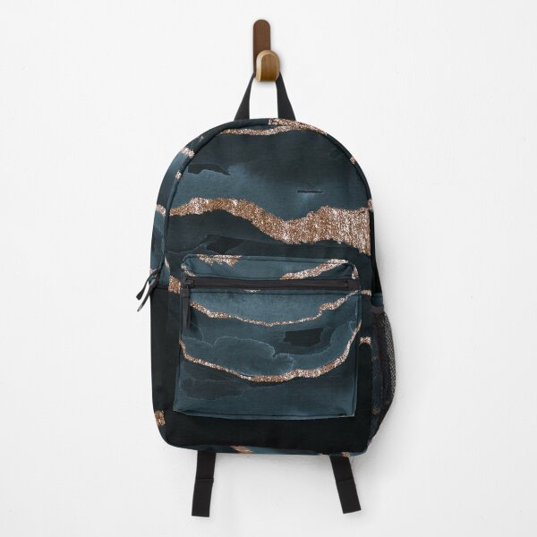 Item preview, Abstract Watercolor with Rose Gold Wave Lining designed and sold by KA DESIGNS.