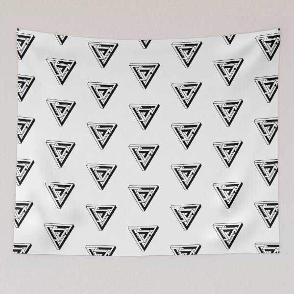 Item preview, Abstract shape optical illusion designed and sold by BiPasternak.