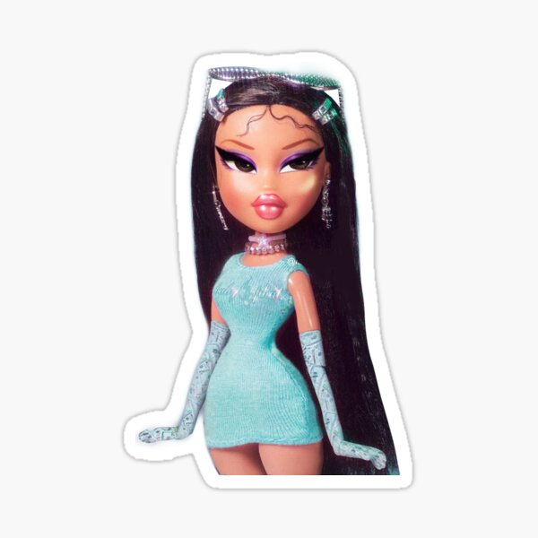 Pegatina «bratz azul» de cruzzell | Redbubble
