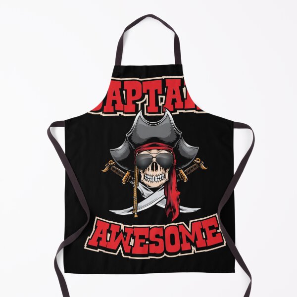 Item preview, Captain Awesome Funny Pirate Tees for Men and Women designed and sold by shirti.