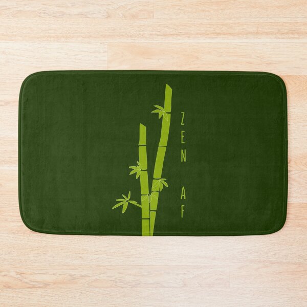Item preview, "Zen AF" ironic bamboo shoot - meditation designed and sold by Happy Puppy Print On Demand.
