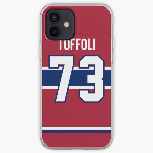 Étui pour téléphone à l'arrière en jersey des Canadiens de Montréal Coque souple iPhone
