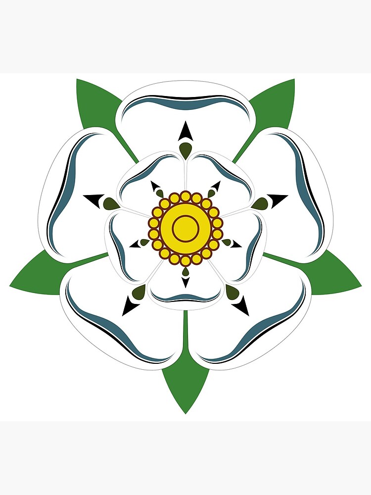 "White Rose of Yorkshire" iPhone Wallet by BubbaJones | Redbubble