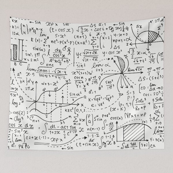 Item preview, Amazing World Of Mathematics Monochrome designed and sold by Vector Scout Lab.