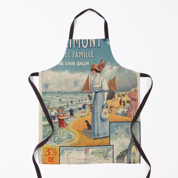 Item preview, Merlimont retro poster designed and sold by CorasPosters.