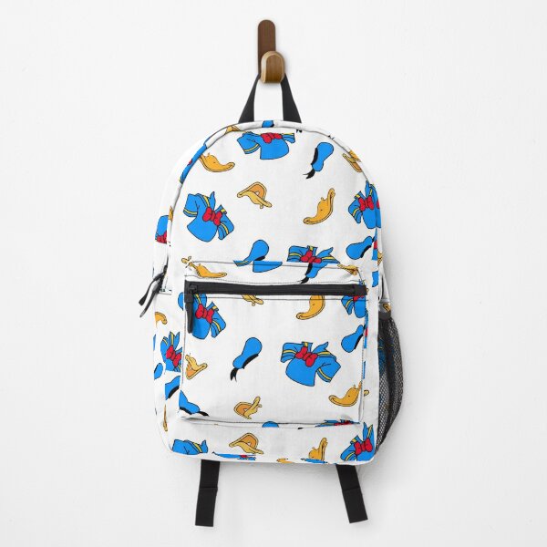 Disney Donald Duck Daisy Graffiti Canvas Backpack Rucksack School Bag Zip  Pocket Inspired by You.