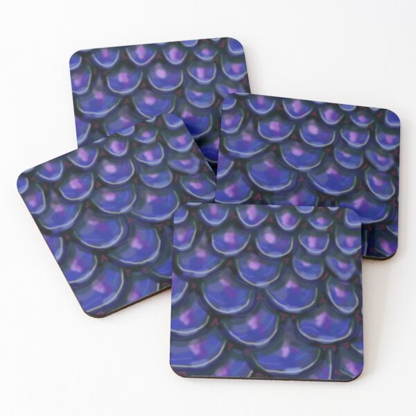 Item preview, Blue Dragon Scales designed and sold by Lynn Harriet.
