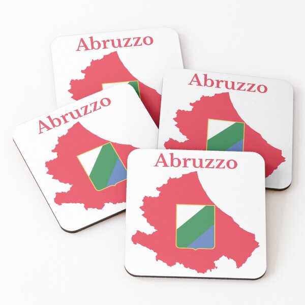 Item preview, Abruzzo Map flag, Italy, Italian Region. designed and sold by marosharaf.