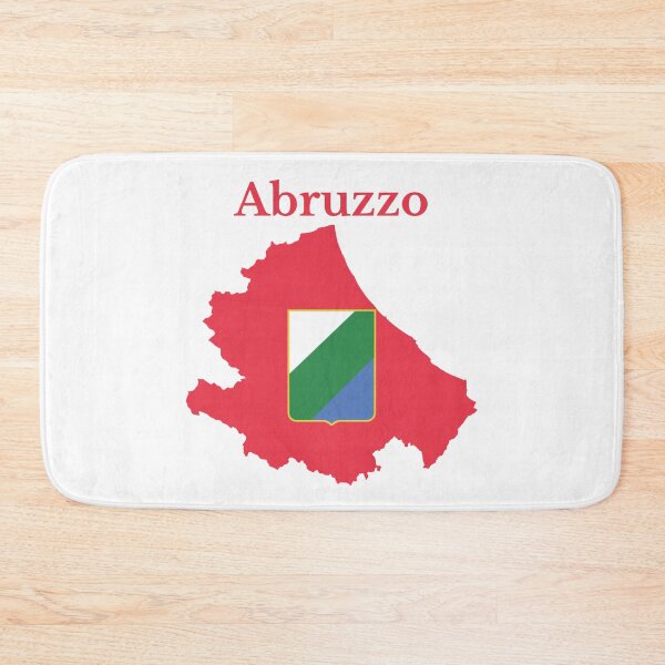 Item preview, Abruzzo Map flag, Italy, Italian Region. designed and sold by marosharaf.
