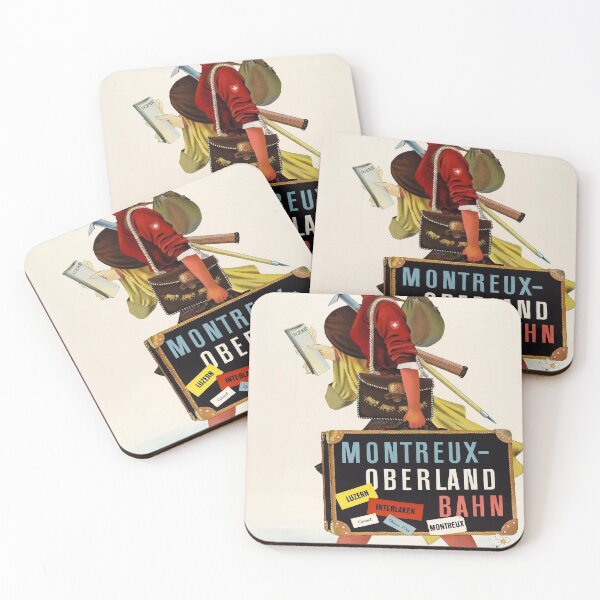 Item preview, Montreaux retro poster designed and sold by CorasPosters.
