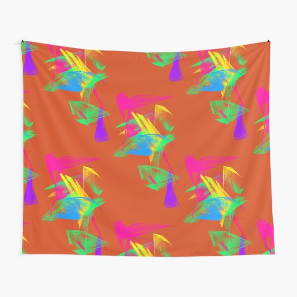Hummingbirds Impressionism Tapestry