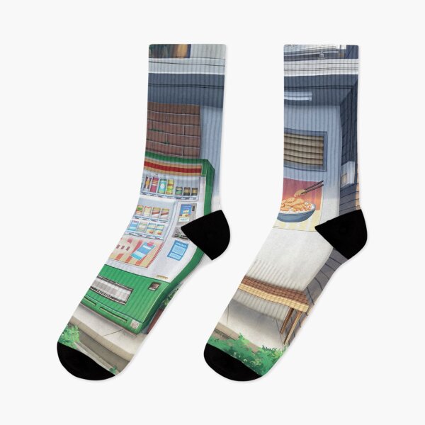 Item preview, Japanese Town Alley And Vending Machine Day designed and sold by Vector Scout Lab.
