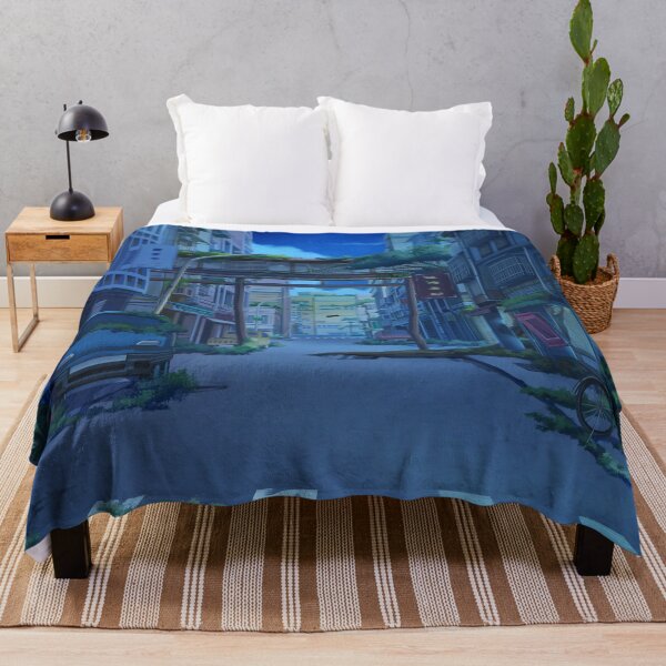 Item preview, Abandoned Japanese City In Night designed and sold by Vector Scout Lab.
