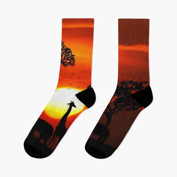 Item preview, Wild Animals on African Savanna Sunset designed and sold by stareongroup.