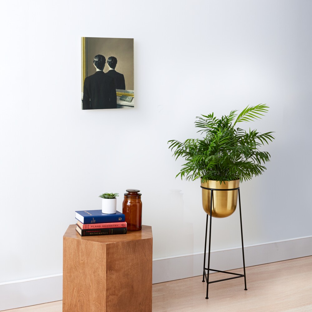 Not to Be Reproduced by René Magritte Mounted Print