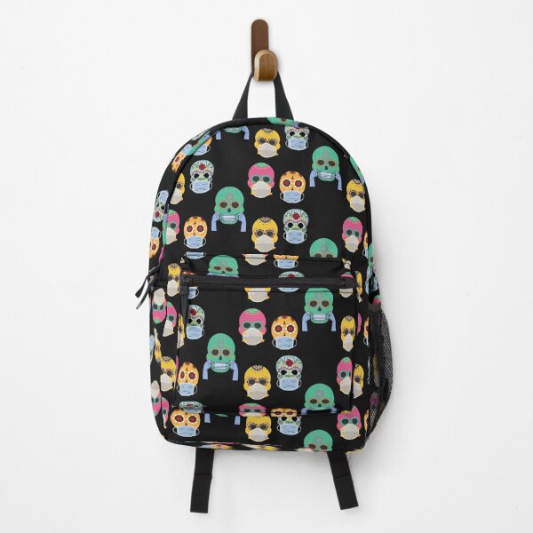 Item preview, Calavera Skull With Facemask halloween sticker pack 2 designed and sold by unclejab.