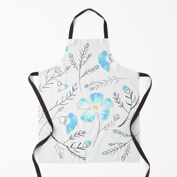 Item preview, Blue Flax Flowers designed and sold by PopwheelArt.