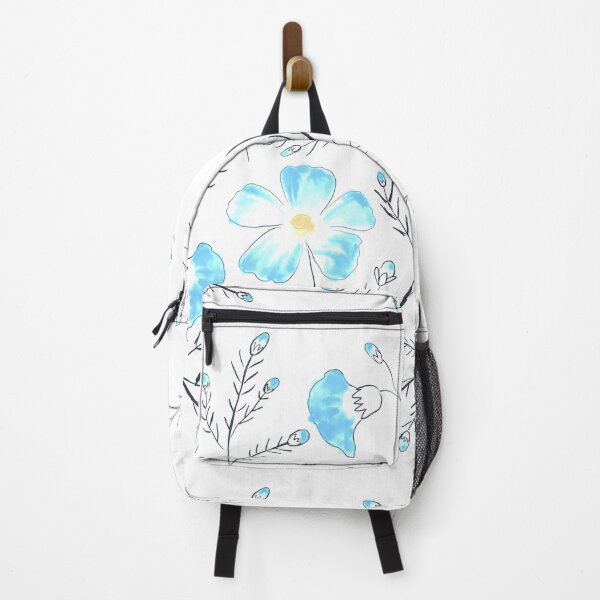 Item preview, Blue Flax Flowers designed and sold by PopwheelArt.