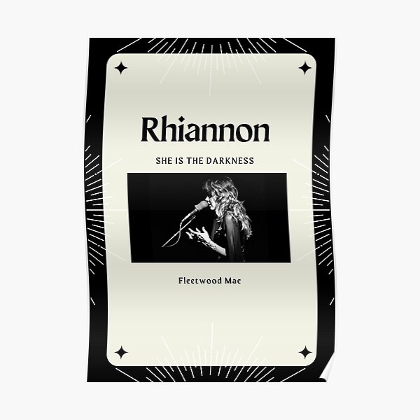 Stevie Nicks Rhiannon Poster Poster