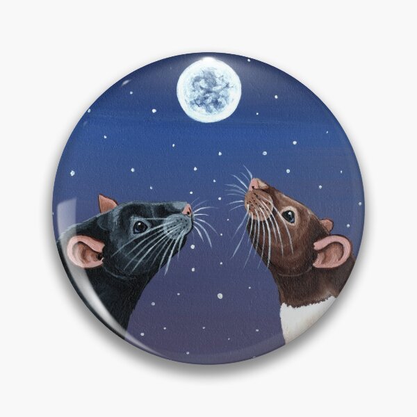 Item preview, Heart Rats Moonlight Scene designed and sold by WolfySilver.