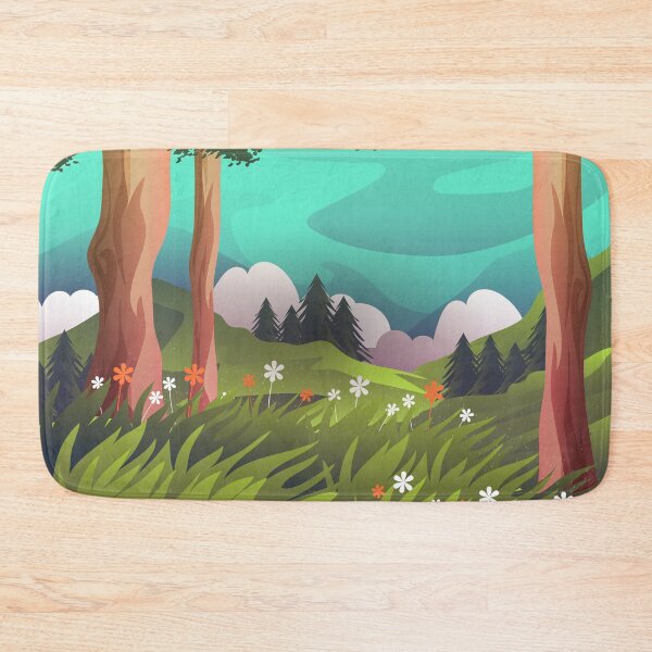 Item preview, Beautiful Spring Landscape designed and sold by Vector Scout Lab.
