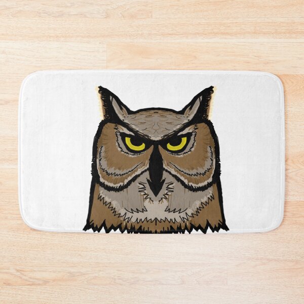 Item preview, Bright Great Horned Owl designed and sold by StevenElliot.