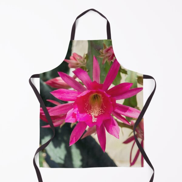 Item preview, Bold Christmas Beauty - Orchid Cactus Blooms in Juicy Pink designed and sold by Georgia Mizuleva.