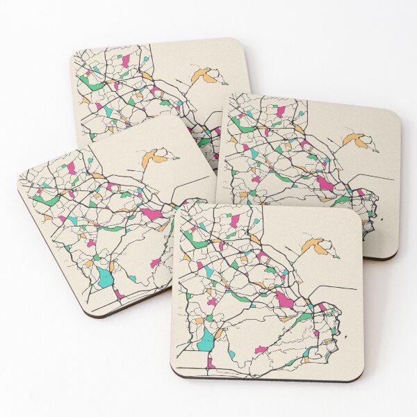 Item preview, Rio de Janeiro, Brazil Street Map designed and sold by A Deniz Akerman.