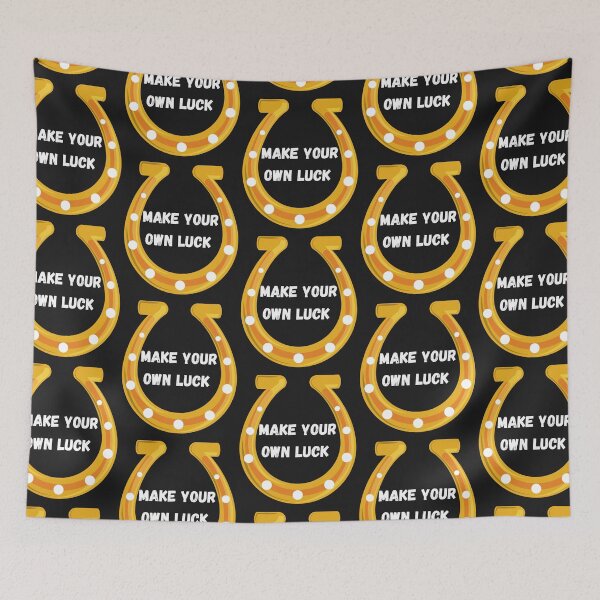 Item preview, Make Your Own Luck White designed and sold by DarkHumorstore.