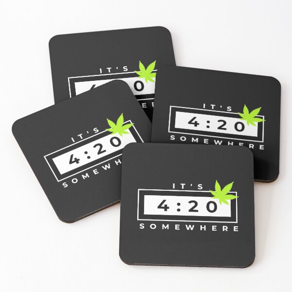 Item preview, It's 4:20 Somewhere, 420 Marijuana designed and sold by Nxt-Lvl-Awesome.