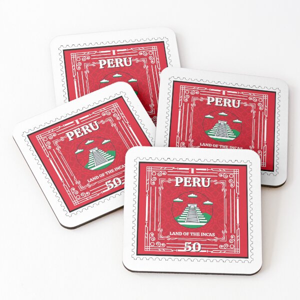 Item preview, Peru Land of the Incas Macchu Pichu Stamp designed and sold by TheJoeyStudio.