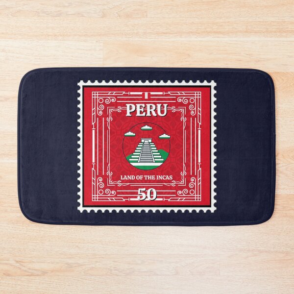 Item preview, Peru Land of the Incas Macchu Pichu Stamp designed and sold by TheJoeyStudio.