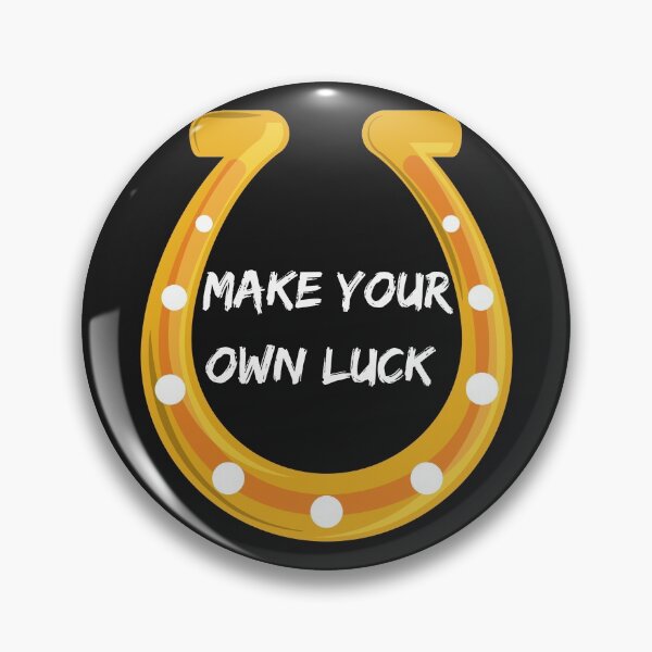 Item preview, Make Your Own Luck White edo designed and sold by DarkHumorstore.