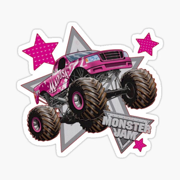 Monster Truck Stickers Redbubble