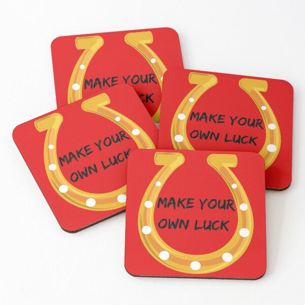 Item preview, Make Your Own Luck Black edo designed and sold by DarkHumorstore.