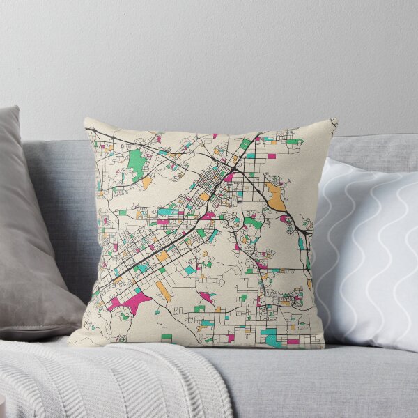 Item preview, Riverside, California Street Map designed and sold by A Deniz Akerman.