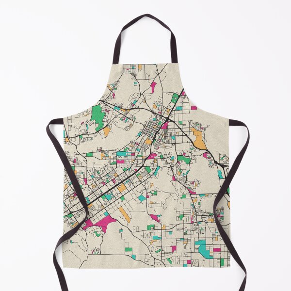 Item preview, Riverside, California Street Map designed and sold by A Deniz Akerman.