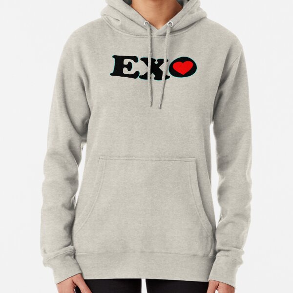 ♥♫I Love EXO Fabulous K-Pop Clothes & Stickers♪♥ Pullover Hoodie