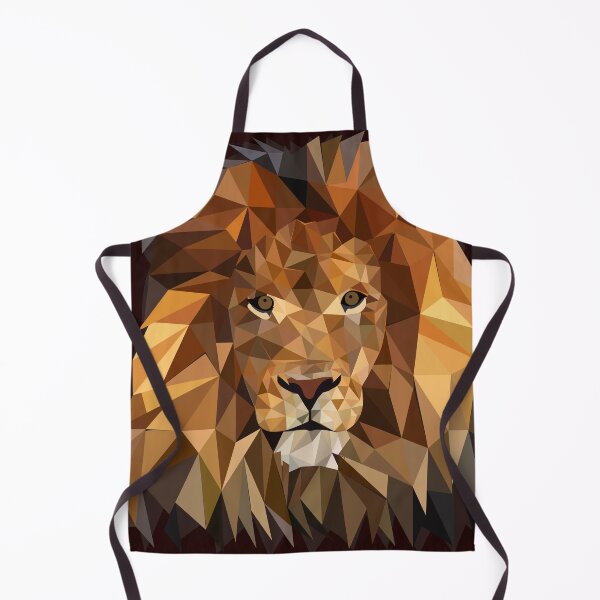 Item preview, Low poly art of King of animals- Lion designed and sold by DBkaushal.