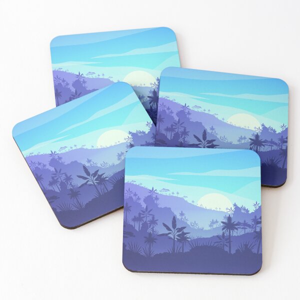 Item preview, Tropical Landscape designed and sold by Vector Scout Lab.