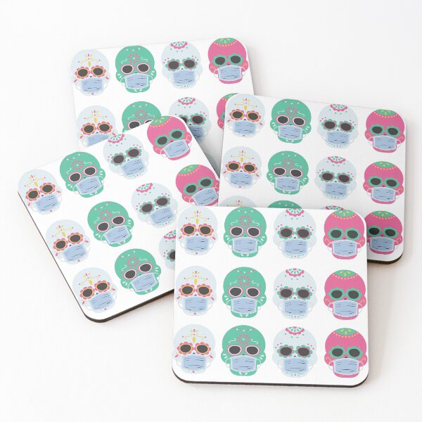 Item preview, Calavera Skull With Facemask  halloween pack 1 designed and sold by unclejab.